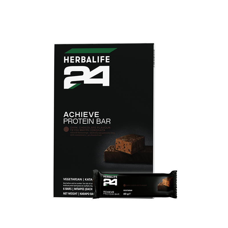 H24 Achieve Bar Dark Chocolate 6 x 60g bars per box